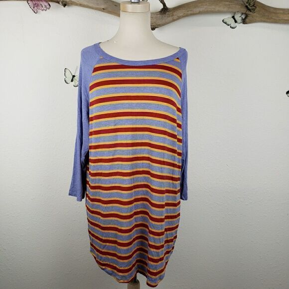 Lularoe Randy striped 2xl - Picture 1 of 4